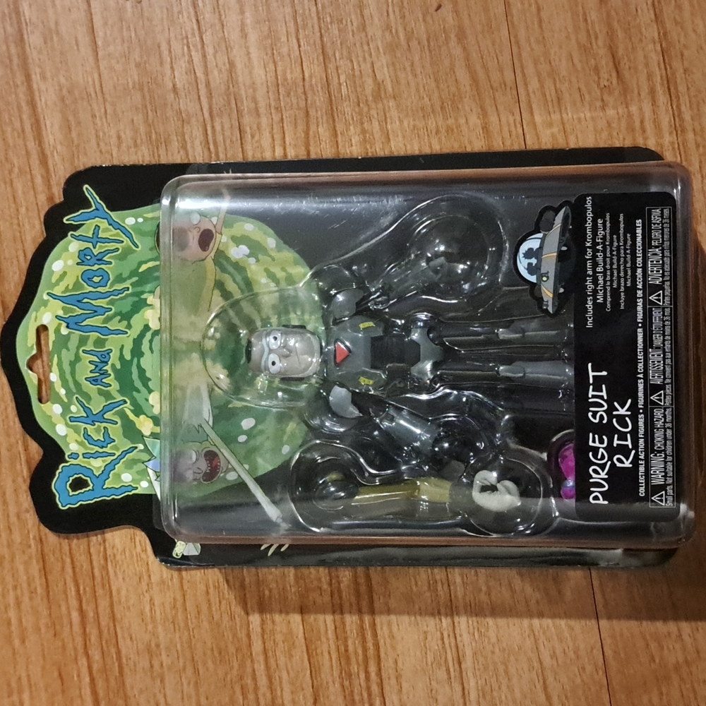 Rick And Morty Funko figure Purge Suit Rick
